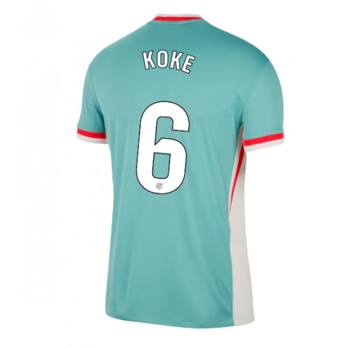 Dres Atletico Madrid Koke #6 Gostujuci 2024-25 Kratak Rukav